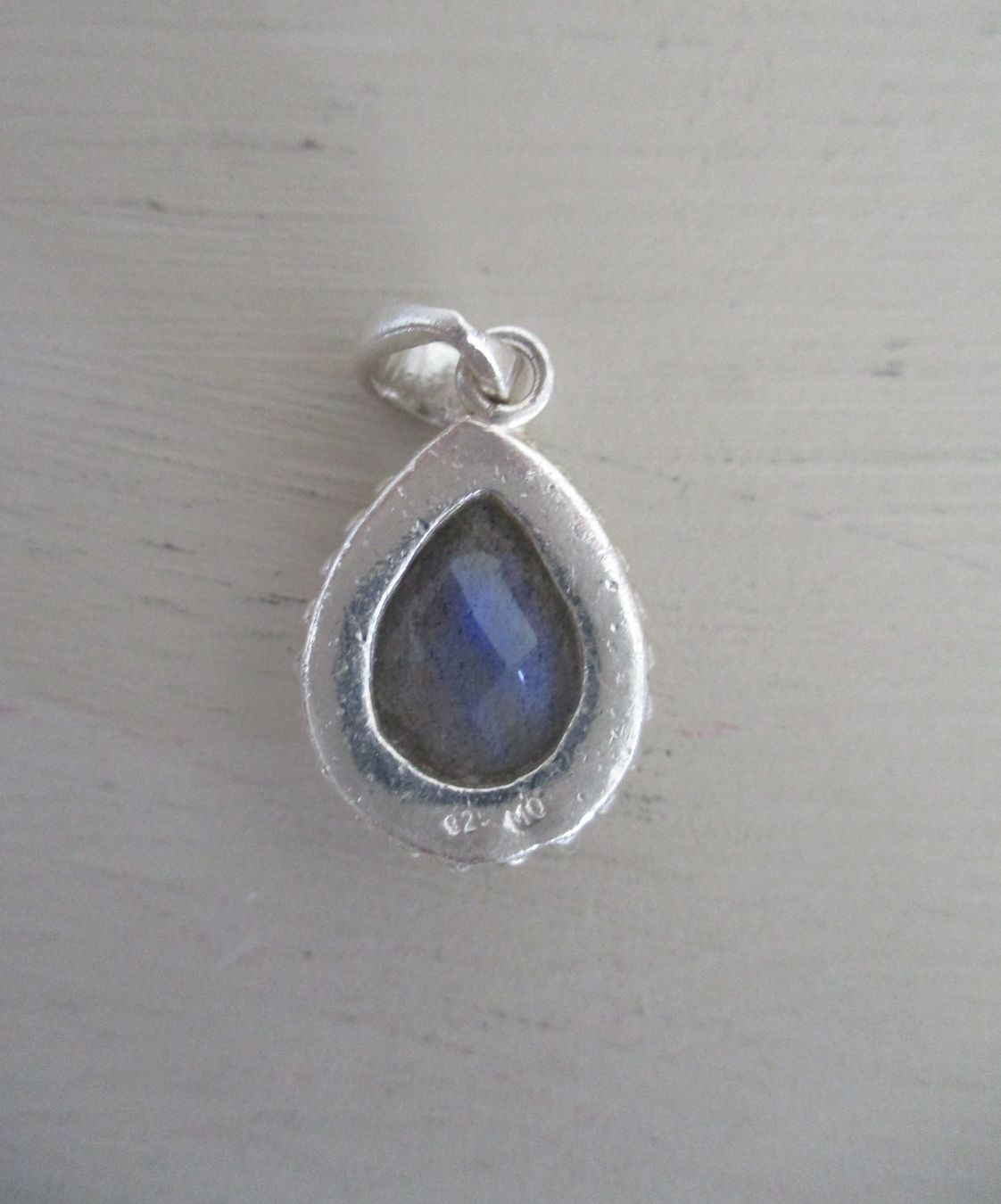 Anhänger: Wunderschöner Echt Silberanhänger mit blauem Stein – Neu (gemäss Beschreibung) aus Buochs von lisa010 1