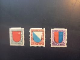 Pro Juventute 1920, ungestempelt mit Falz