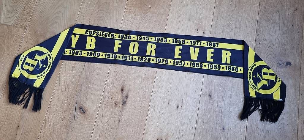 Foulard & Sciarpe: Schöner BSC YB Schal – Usato da Wiedlisbach venduto da anbo47