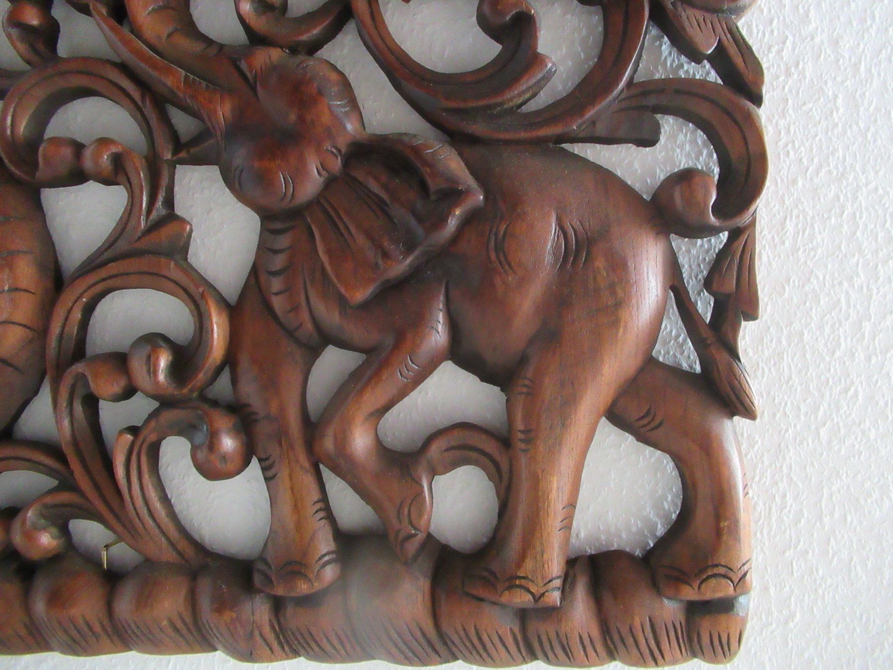 Sculture & Statue: Holzrelief mit Elefanten – Usato da Pratteln venduto da chr_7jbk 2