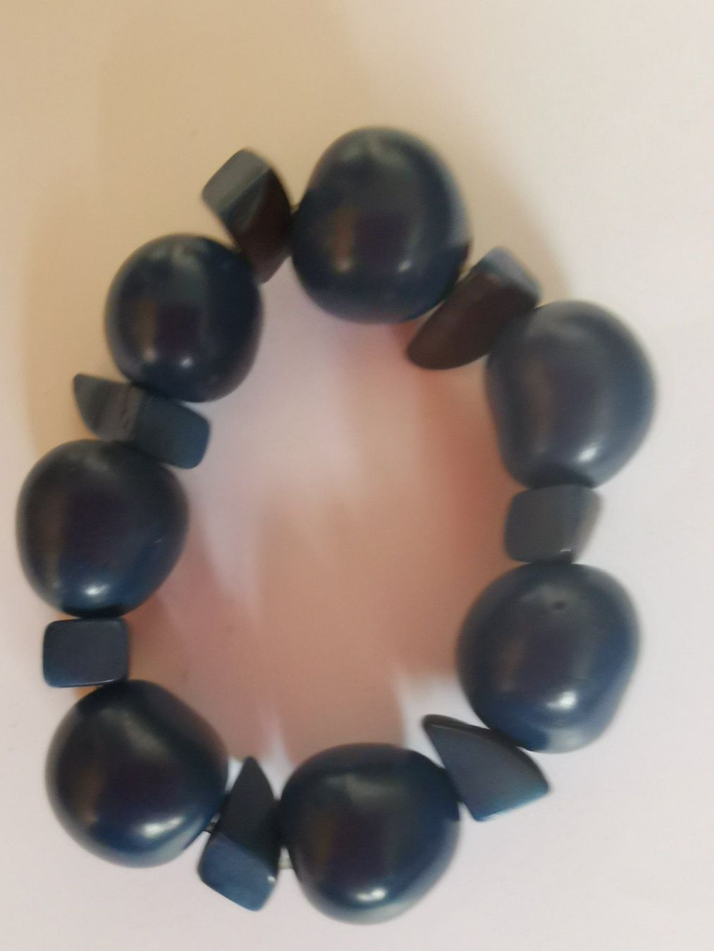 Bracciali & Braccialetti: Bracelet bleu en tagua – Nuovo (secondo la descrizione) da Courtepin venduto da mara_1808 2