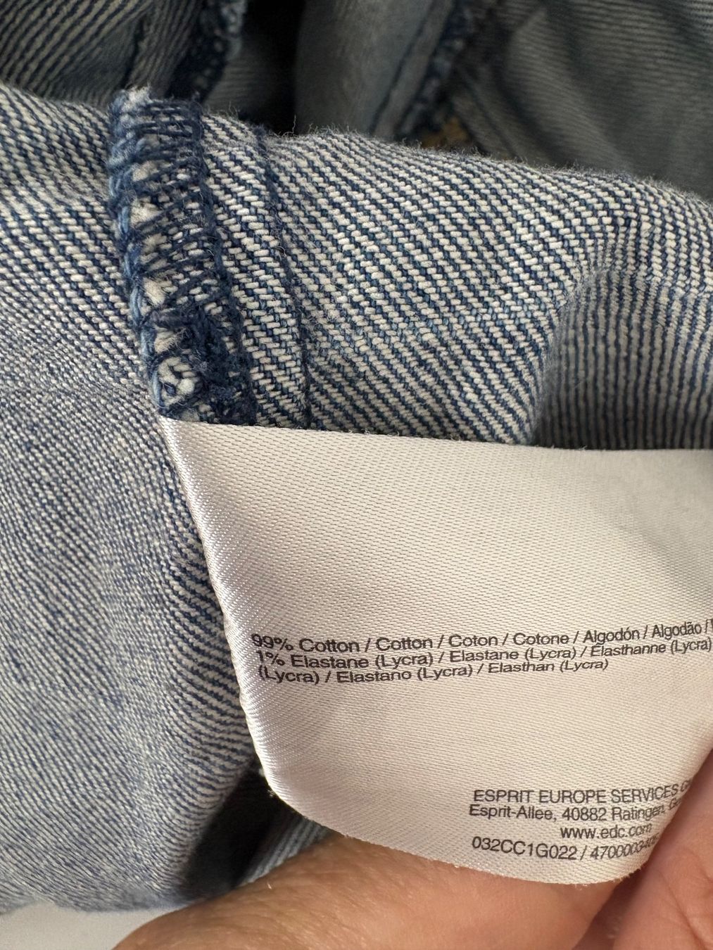 Esprit Jacken: Esprit EDC Jeansjacke Gr. S blau – Neu (gemäss Beschreibung) aus Regensdorf von secondchancefashion 4