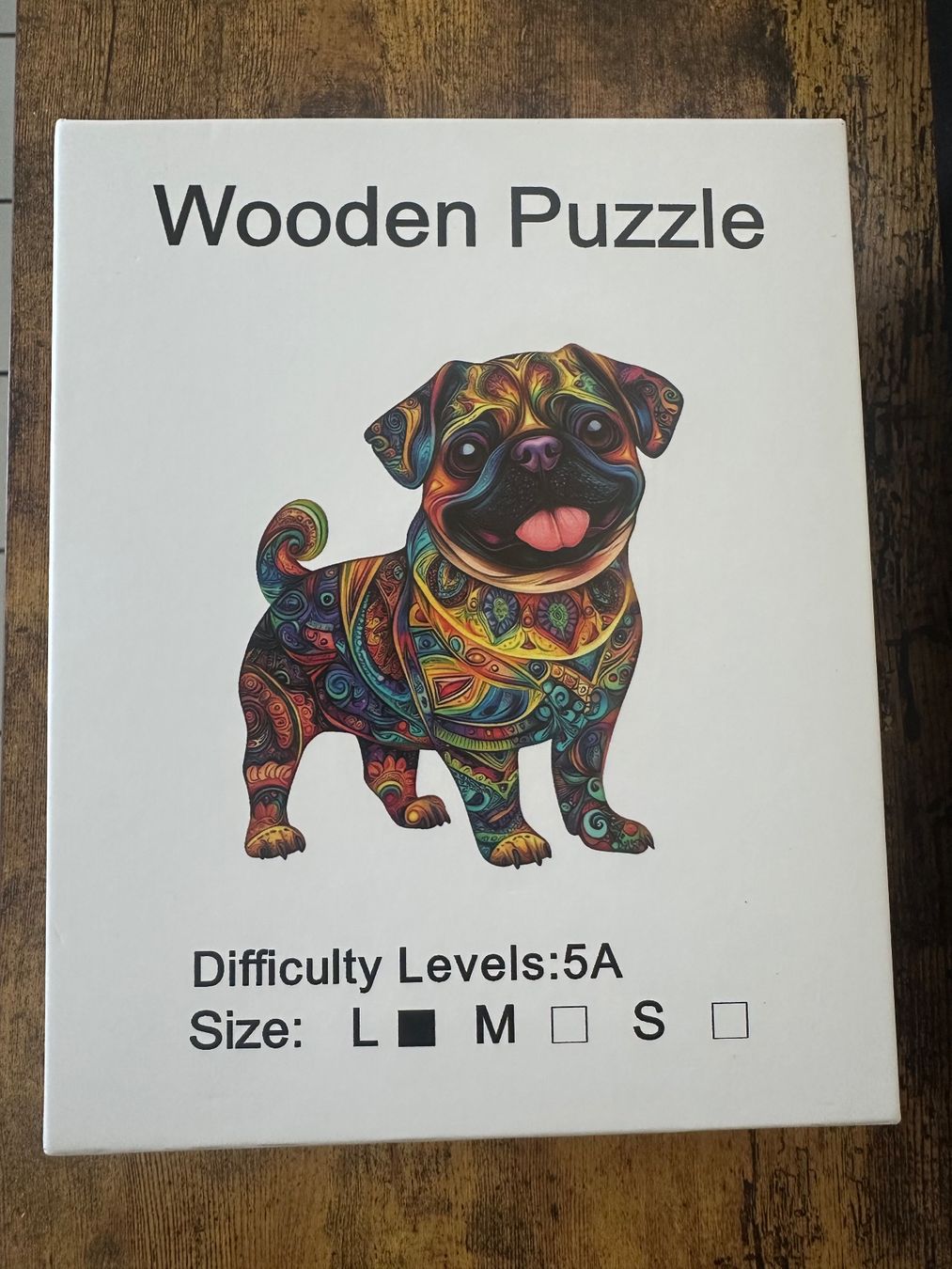 Puzzles: Wooden Puzzle Mops – D'occasion à Ermatingen par tan_8wdz