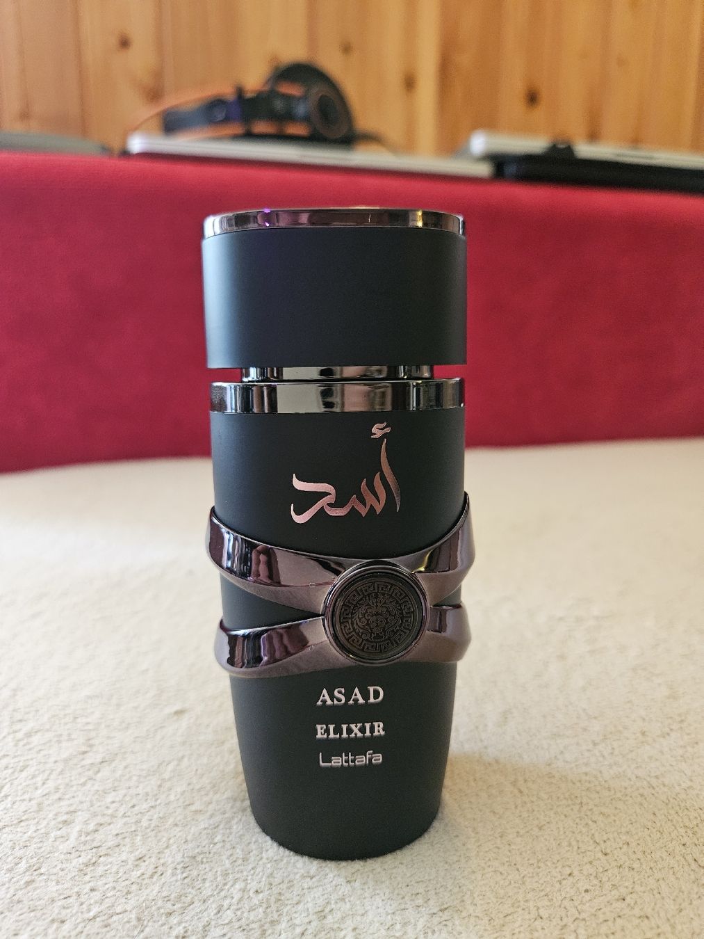 Lattafa Parfum & Eau de Toilette: Lattafa Asad Elixir (5ML) Glass Decant – Neu (gemäss Beschreibung) aus Gryon von Mike_Decants 2