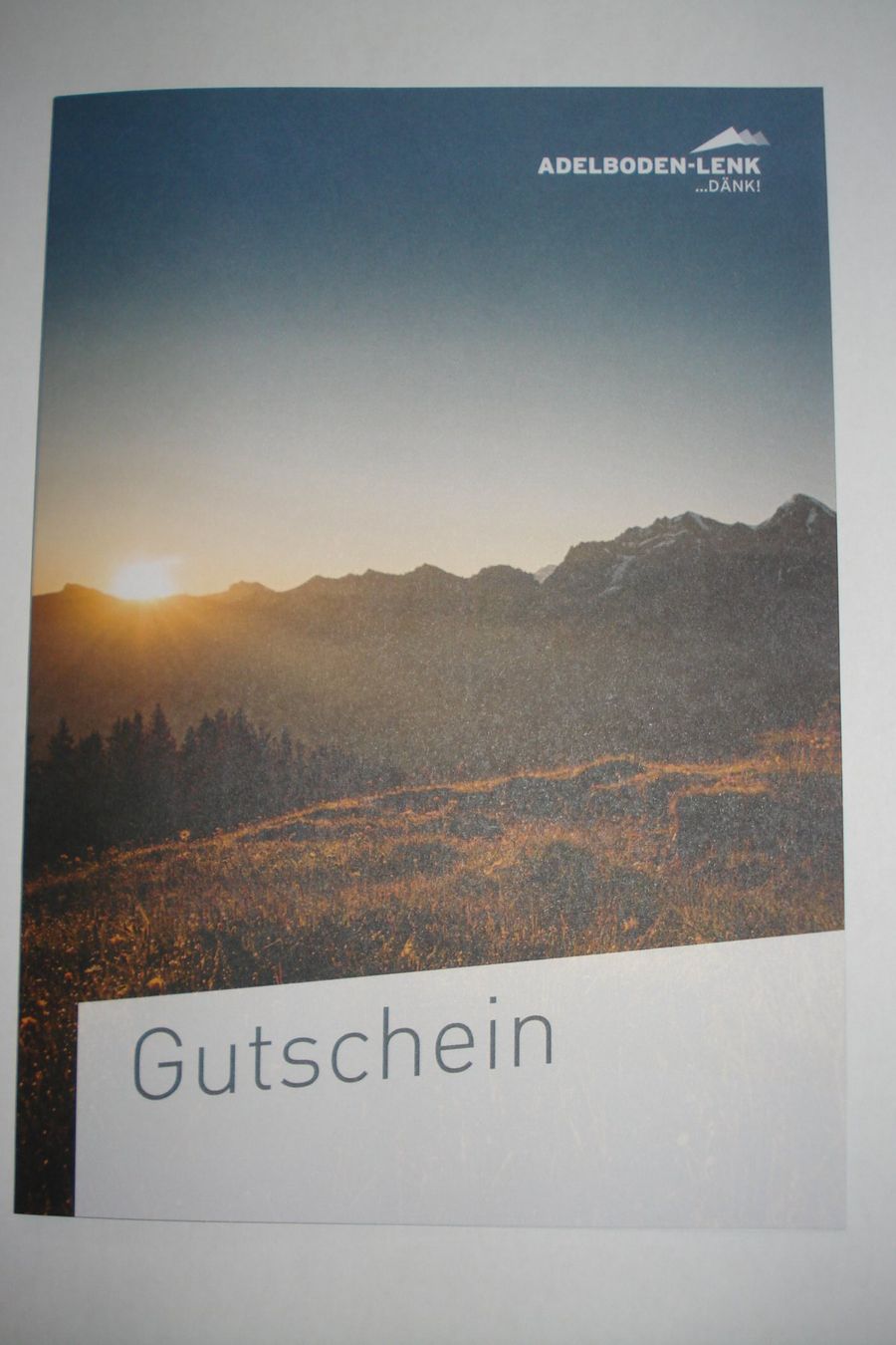 Gutscheine: Adelboden-Lenk Gutschein – Neu und originalverpackt aus Kilchberg ZH von Gluekskind