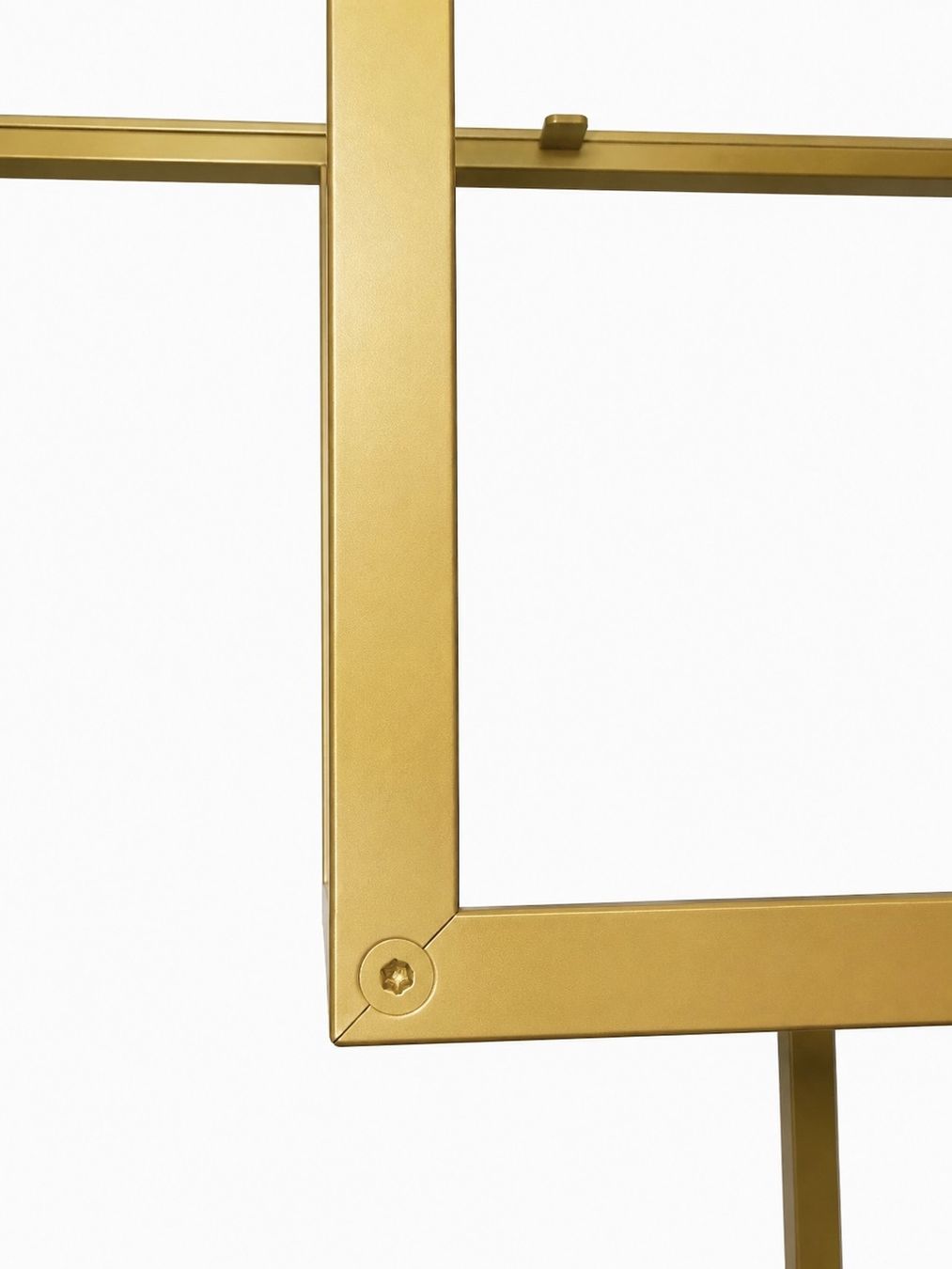 Conforama Scaffali: Regal Duo aus Metall & Glas – Nuovo (secondo la descrizione) da Aarberg venduto da LovelyThings_ 1