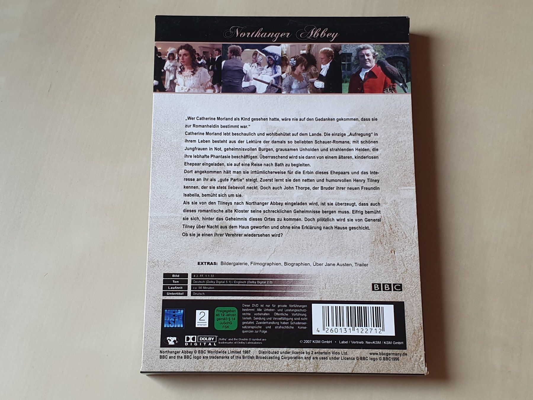 Alle DVDs: Northanger Abbey – Gebraucht aus Stansstad von collectorsshop 1