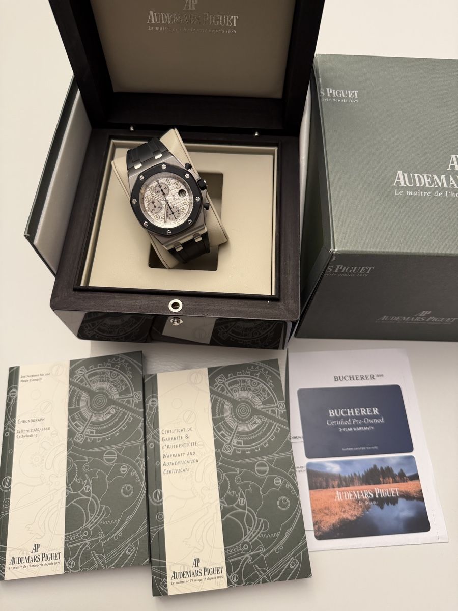 Audemars Piguet Orologi: Audemars Piguet Royal-Oak Offshore Fullset – Usato da Niederwangen BE venduto da Petropet 5