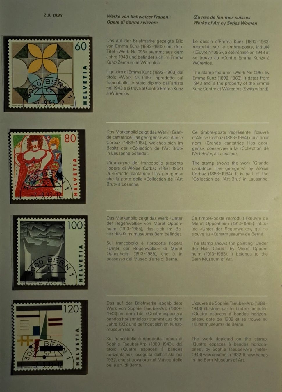 Tutti i francobolli: Jahrbuch 1993 mit Einzelmarken – Nuovo (secondo la descrizione) da Mollis venduto da serik57 6