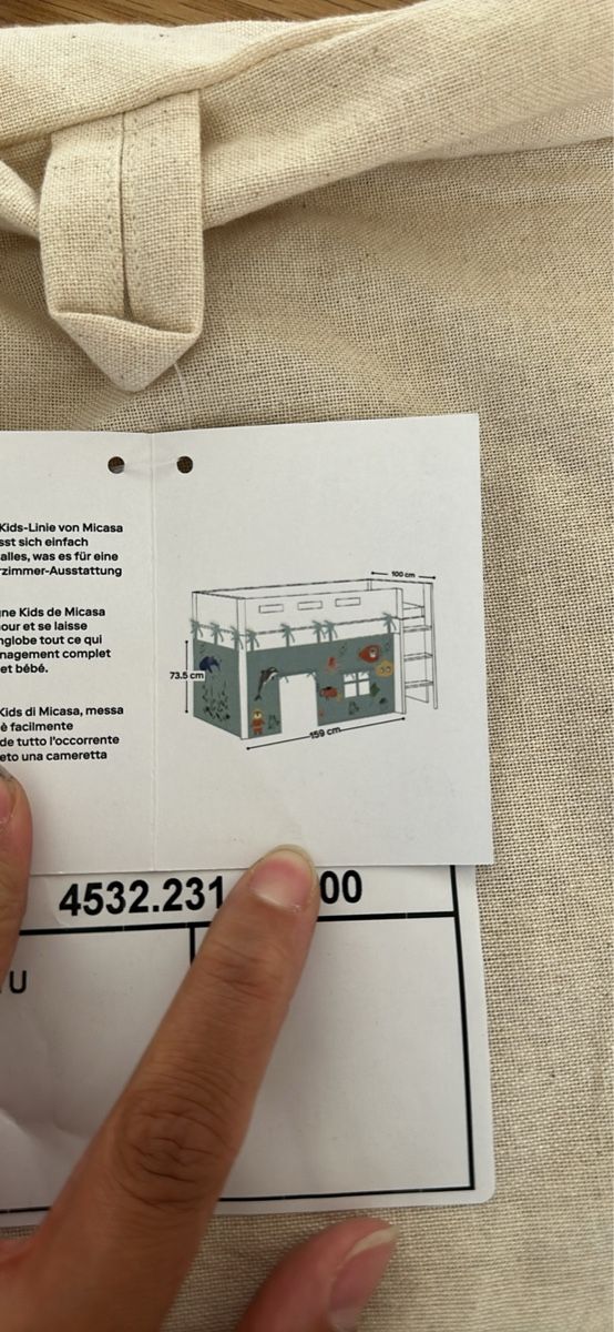 Letti: Toile lit cabane enfant – Nuovo e nell'imballaggio originale da Carouge GE venduto da Leeleelee2 2