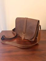 Ledertasche braun