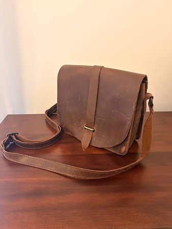 Ledertasche braun