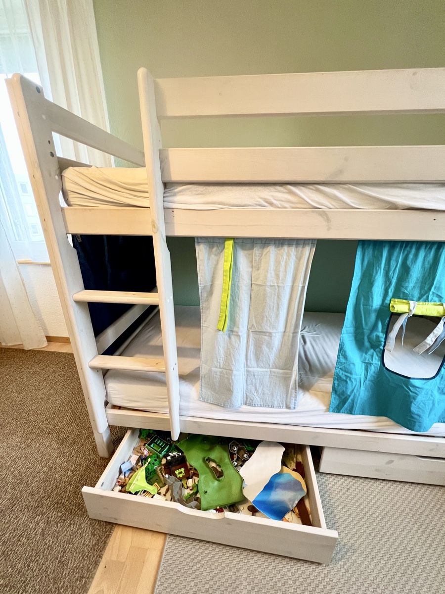 Letti: Hochbett Kjütenbett Kinderbett – Usato da Sirnach venduto da Wonderfulday 3