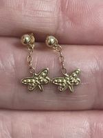 Boucles d’oreilles en or 18 carats