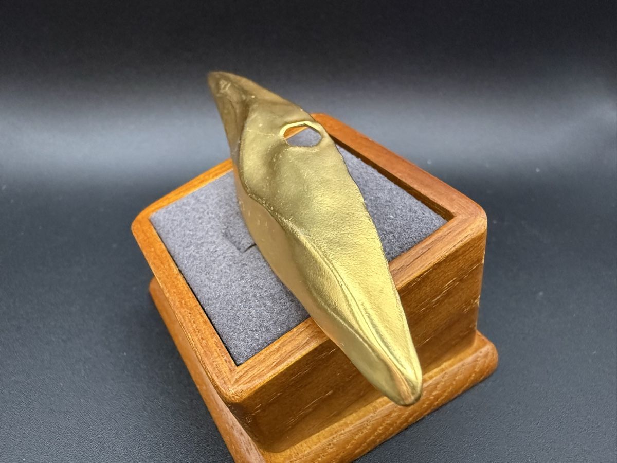 Spille & Fermagli: Elegante Vintage Goldfarbe Brosche - Design – Usato da Lamone venduto da LaCantinaMagica 3