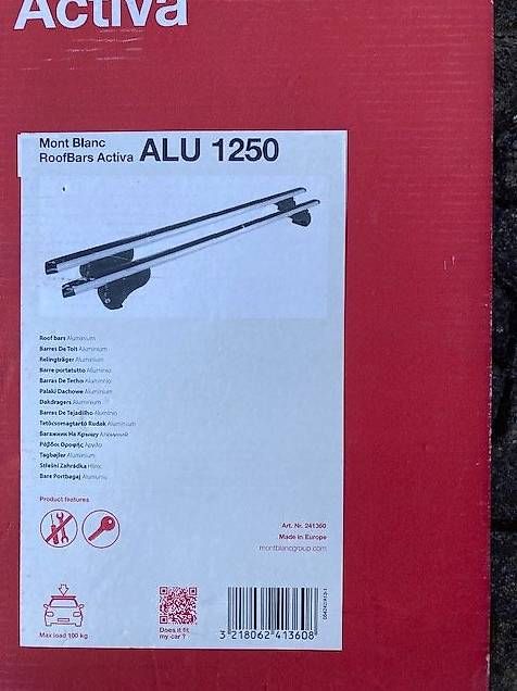 Dachträger: Dachträger Mont Blanc ALU 1250 – Gebraucht aus Wettswil am Albis von sregenscheit