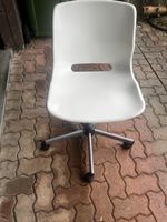 Ikea Bürostuhl weiss mit Fusskreuz gebraucht