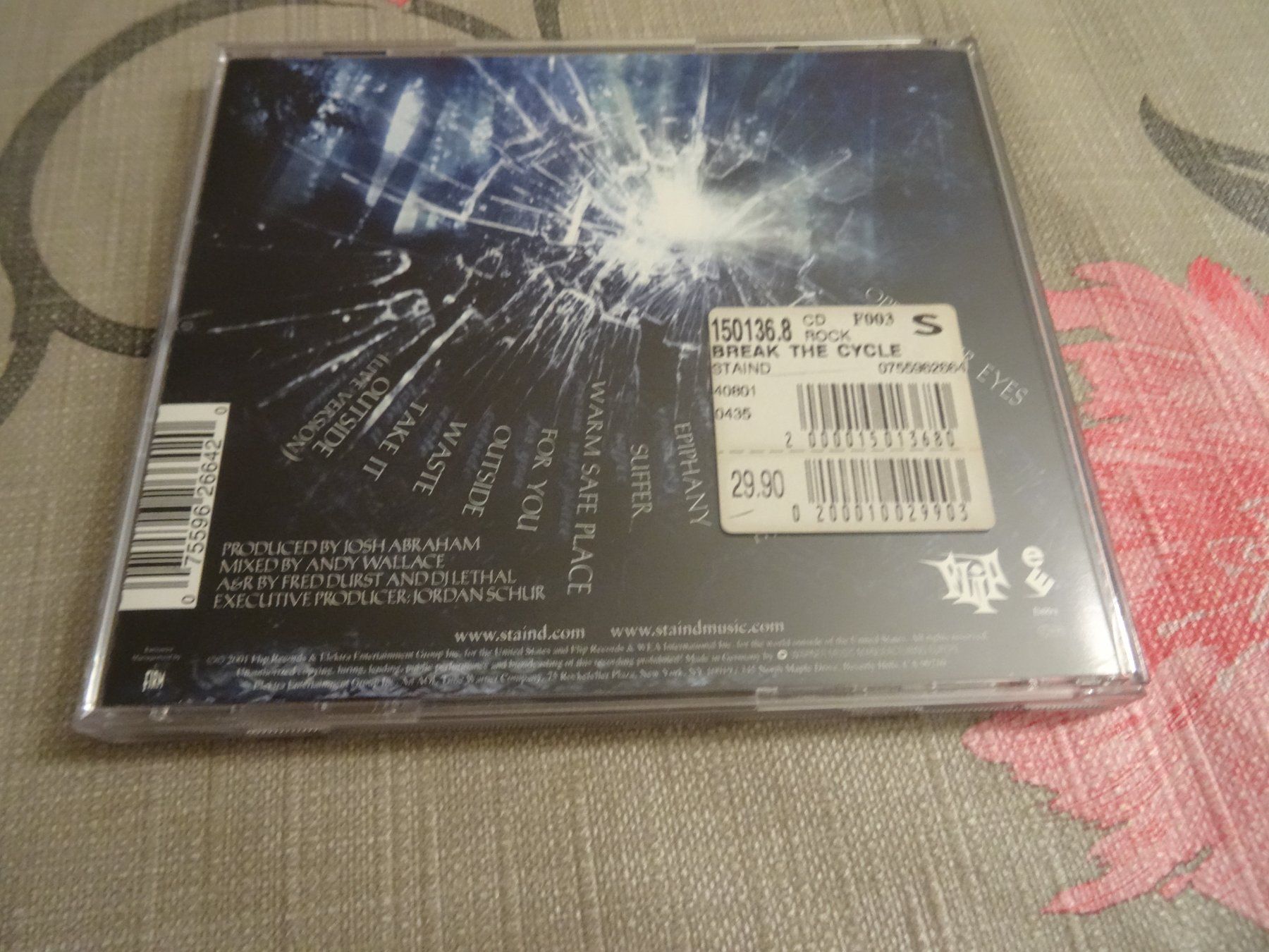 CD: Staind - Break the Cycle CD – Usato da Olten venduto da Disc-Ausverkauf 1