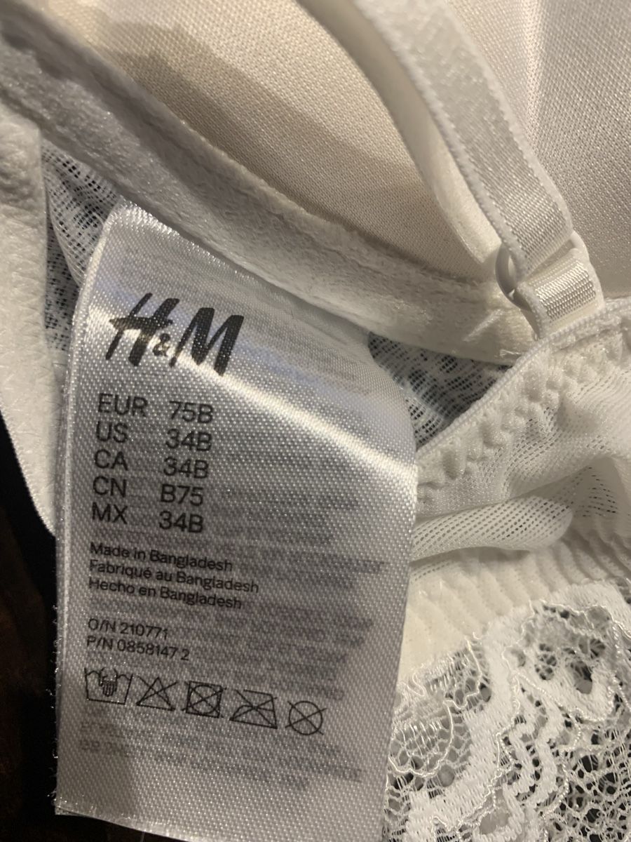 H&M Autres dessous: Soutien-Gorge H&M 75B – Neuf (Voir description) à Domdidier par qatar1973 3