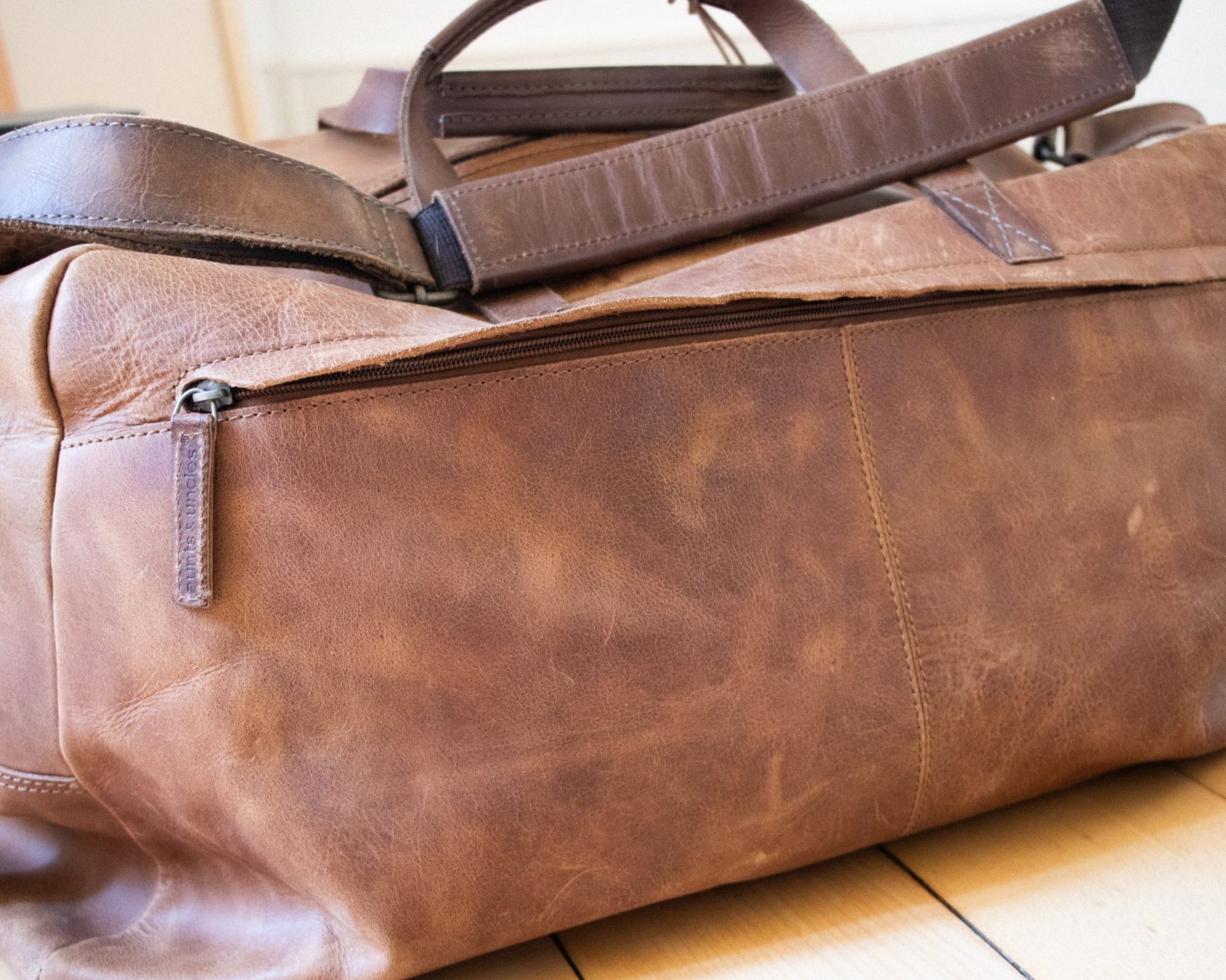Aunts & Uncles Borse: aunts & uncles Weekender | Reisetasche aus Leder – Usato da St.Gallen venduto da celiance 3