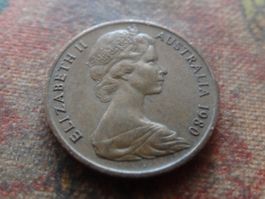 AUSTRALIA  1  Cent  1980
