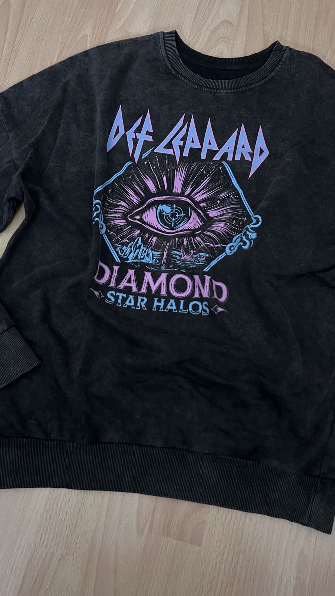 Maglioni & Felpe: Def Leppard Diamond Star Halos - Cooler Herbst Pullover – Nuovo (secondo la descrizione) da Wil SG venduto da mia2016 1