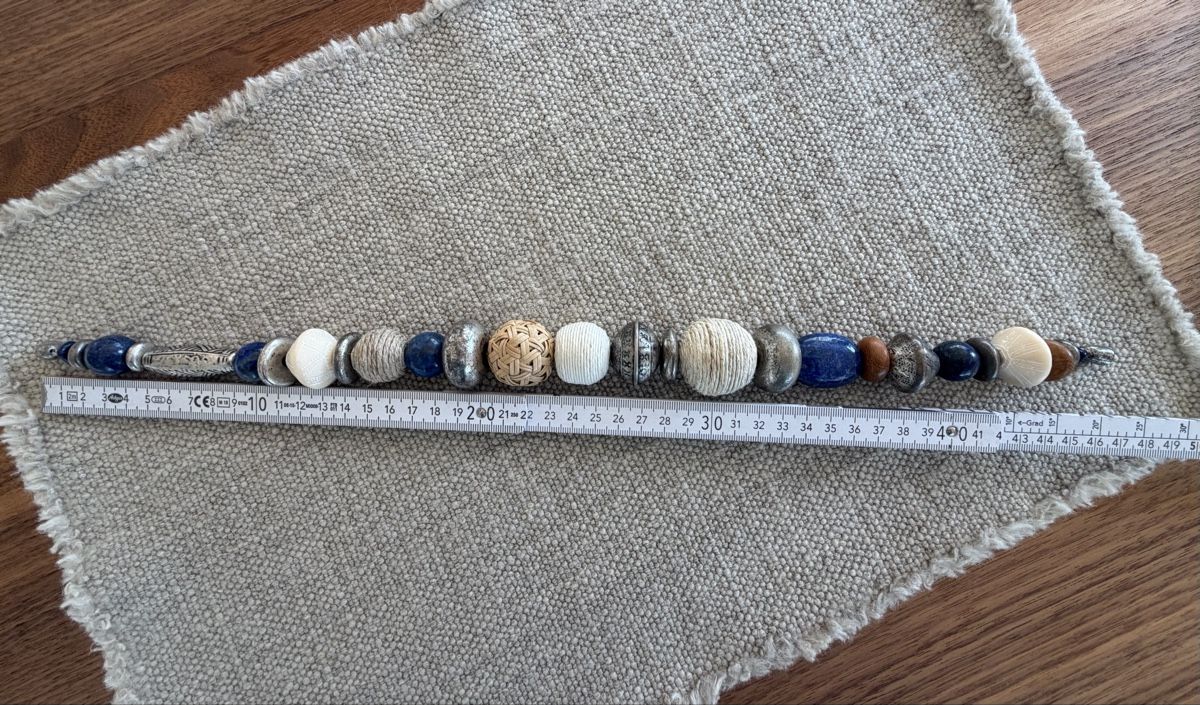 Catenine: Sommerliches Collier - natürlicher Look – Nuovo (secondo la descrizione) da Küsnacht ZH venduto da groovy44 4