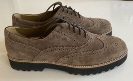 Hogan chaussures Femme Daim taupe - 39.5