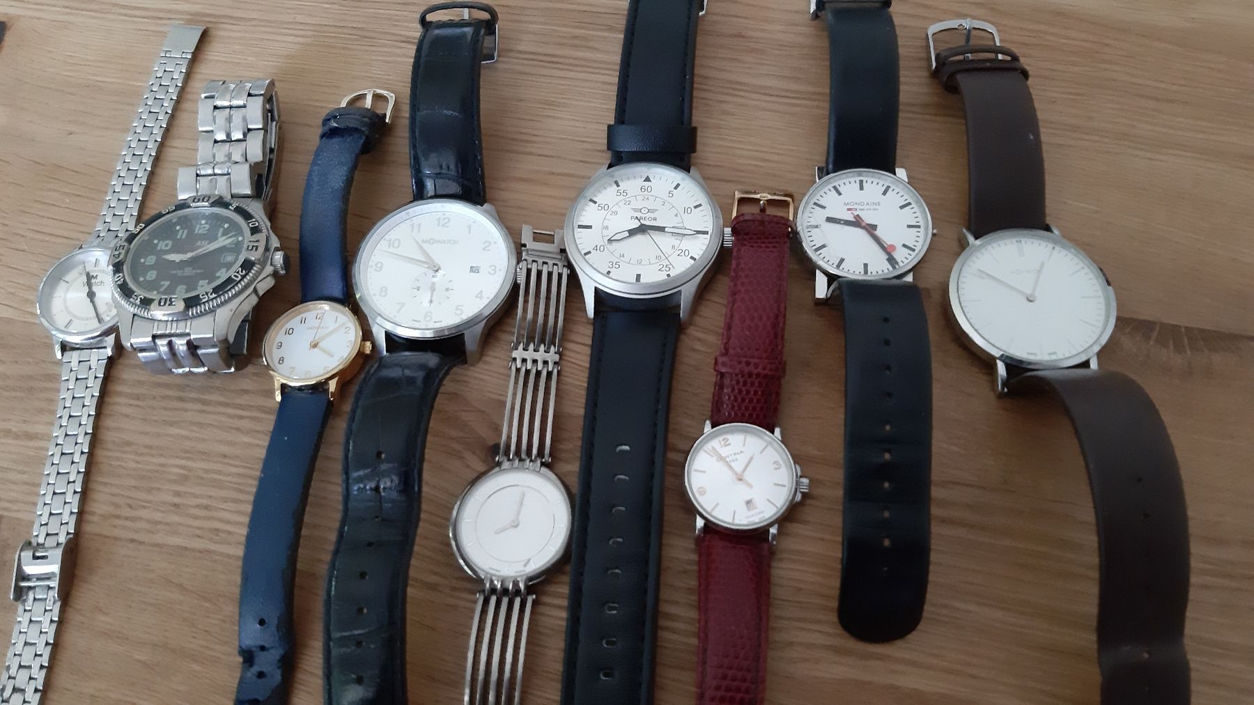 Orologi: 9 Uhren nicht geprüft.. – Difettoso da St. Gallen venduto da Leika2000