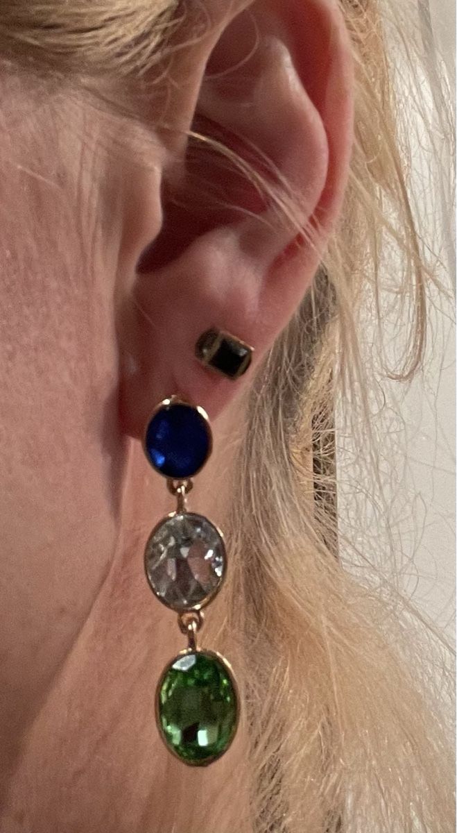 Ohrringe & -stecker: Orecchini lunghi pietre colorate blu verde – Neu (gemäss Beschreibung) aus Gordevio von LanaZimm 2