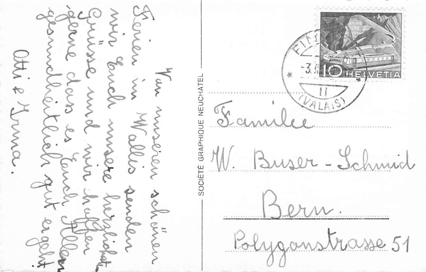 Cartes postales: Finhaut et les perrons – D'occasion à Biasca par Blenio71 1
