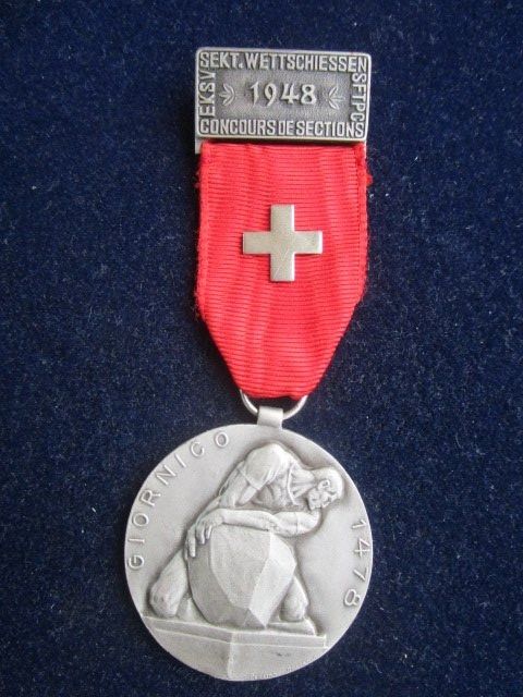 Medaglie: Sektionswettschiessen EKSV 1948 – Usato da Luzern venduto da Horoskop1