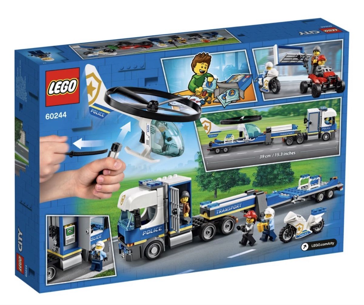 Lego Giocattoli: LEGO Polizeihubschrauber-Transport – Usato da Kilchberg ZH venduto da blackseal 2