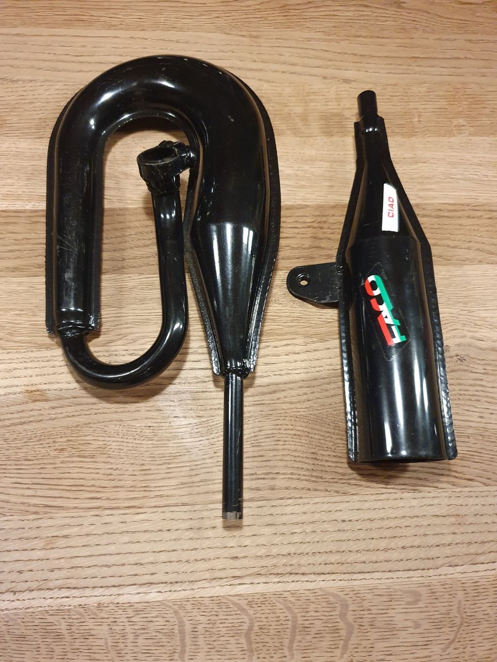 Piaggio Auspuffanlagen: Auspuff Faco Piaggio Ciao NOS – Neu und originalverpackt aus Künten von Rocchi71 1