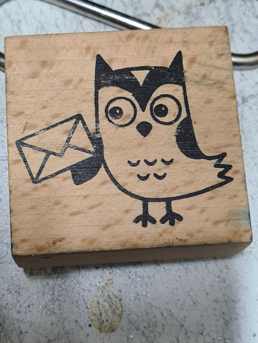 Stempel: Stempel, 4 x 5 cm – Gebraucht aus Amriswil von kleindeko