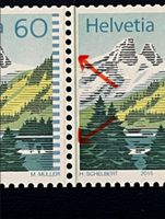 2015 - Lac alpin - 837b Ab2 ** avec ligne verte