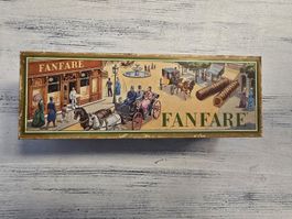 FANFARE Blechdose, Nostalgische Keksdose, Vintage Dose 1980