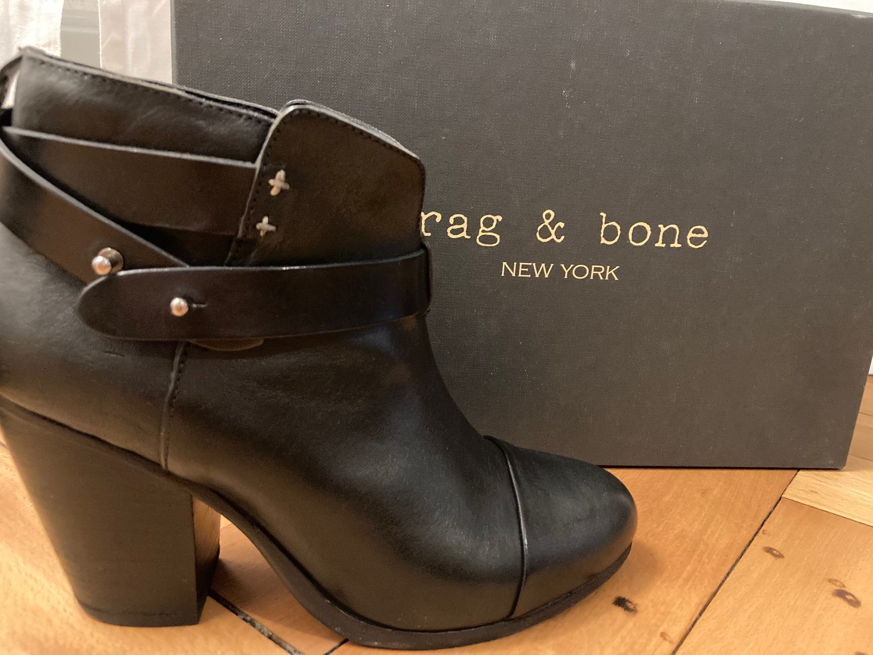 Scarpe da donna: RAG & BONE - Stiefeletten Ankleboots - Leder - schwarz – Usato da Bern venduto da Leppi2 5