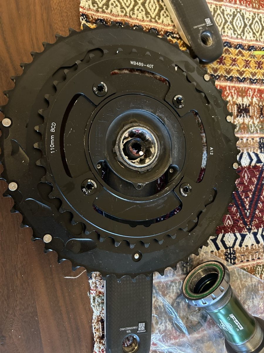 Ersatzteile: FSA Powerbox K-Force Team Carbon Powermeter crankset – Gebraucht aus Genève von PSG-CC 3