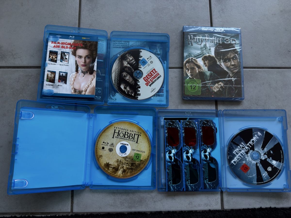 Tutti i DVDs: 4 BluRay DVD 3D – Usato da Schlieren venduto da Kamacho 2