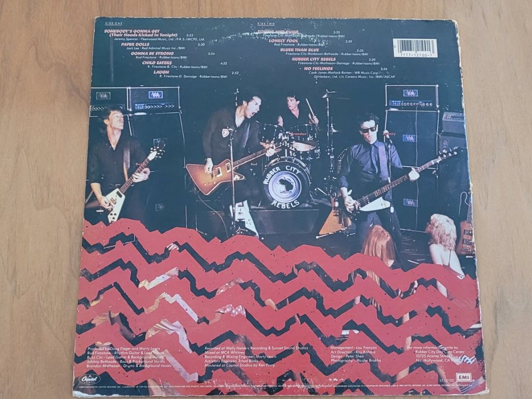 Schallplatten: LP  Rubber City Rebels – Gebraucht aus Martigny von MZ-67 1
