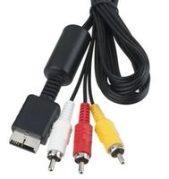 PS2, PS3  1.8M Audio Video AV 3 RCA Kabel