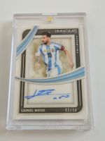 Panini Immaculate Lionel Messi Shadowbox Autogramm 02/10