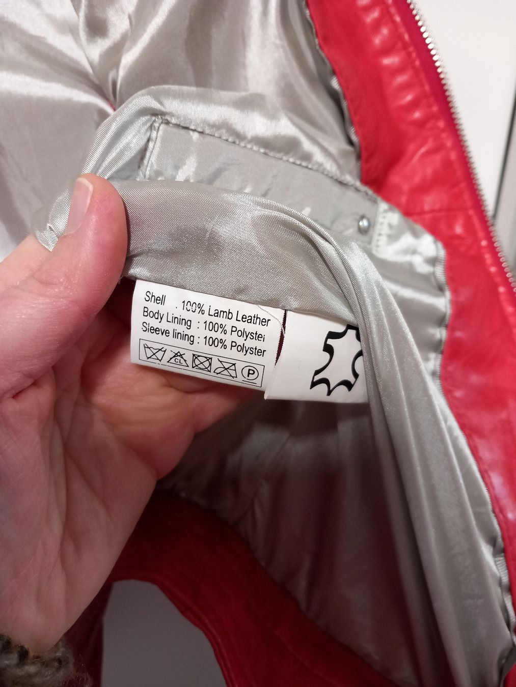 Giacche: G3000 Lamm-Lederjacke Gr.34, Echtleder – Usato da Gwatt (Thun) venduto da umwelt-brocki 5