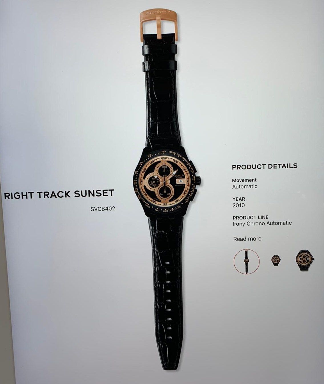 Swatch Orologi: Sammler!! Automatic Swatch Right Track Sunset 2010 – Usato da Aarberg venduto da 2nd_life_things 4