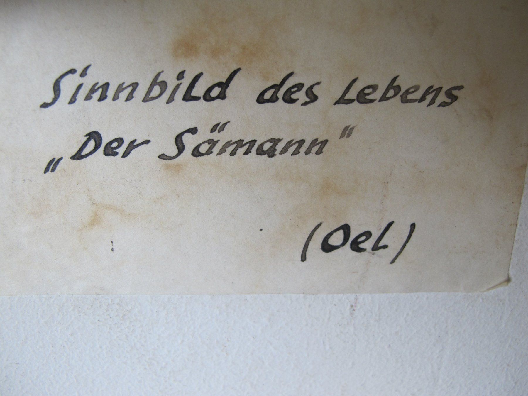 Dipinti: Oel Bild Auf Holz Maler E.Hoffmann Sig. – Usato da Altnau venduto da LinaAuktion 8