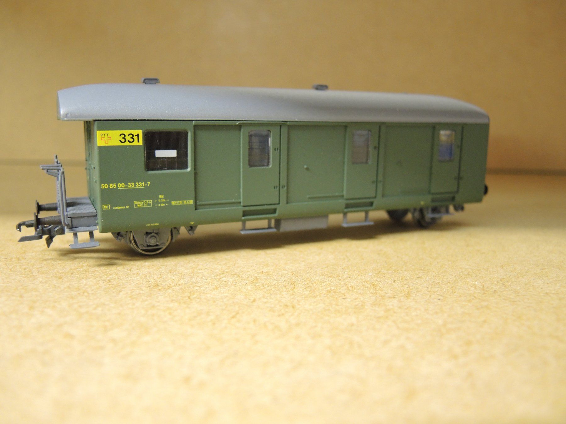 Aku Modellini di ferrovie: AKU Bahnpostwagen Z331 – Usato da Dagmersellen venduto da fis_9hty 1