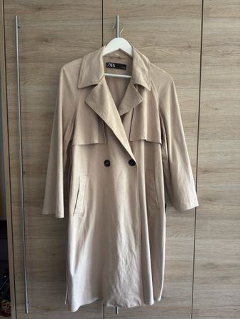 Zara Trenchcoat, beige, Grösse M – Der perfekte Übergang!