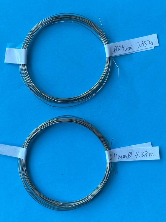 3 Stück länge 76cm 0,76m Ersatz Draht für Styroporschneider Schneidedraht 0,5mm Widerstandsdraht Heizdraht zum Schneiden von Styropor Styrodur XPS EPS 3 Stück länge 76cm 0,76m Ersatz Draht für Styroporschneider Schneidedraht 0,5mm Widerstandsdraht Heizdraht zum Schneiden von Styropor Styrodur XPS EPS
