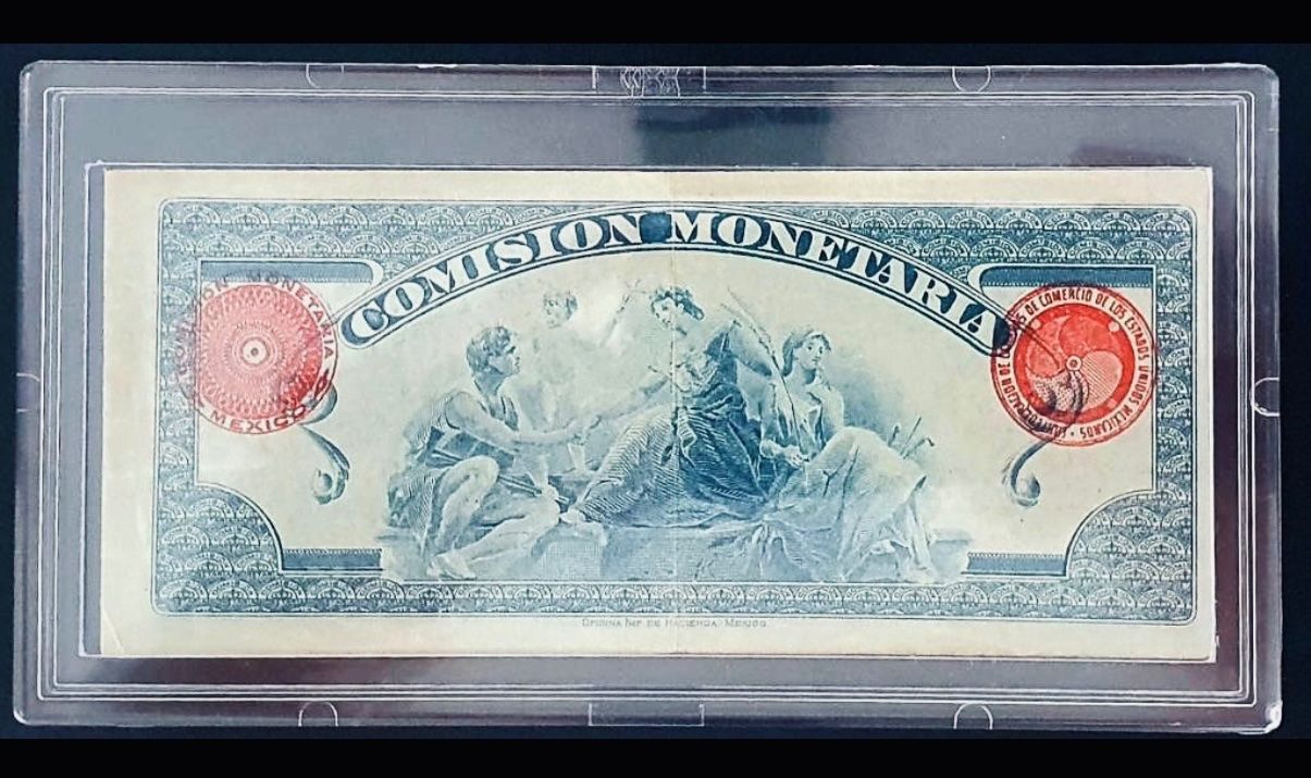 Banconote: **1 Peso 1920 Mexiko Banknote in Top** – Usato da Langrickenbach venduto da MeUs74 1